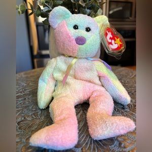 Ty Beanie Baby Groovy Rare 1999